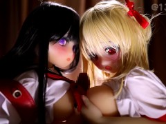 リコリコの千束ちゃん＆たきなちゃんにとことんわからせぶっかけえっち♥️♥️♥️♥️♥️・おまけ動画 その2💕💕💕　わからせ完了後のダブルパイズリ♥️♥️♥️ - Screenshot 2 of 16 - Anime