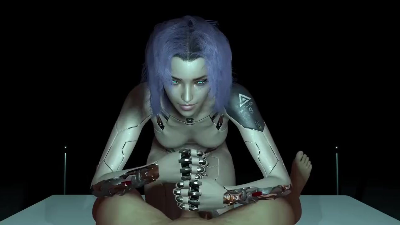 Robot Girl POV Handjob | Cyberpunk Porn Parody - Pornhub.com