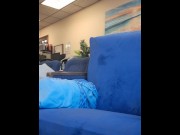 Preview 1 of Blue chair piss