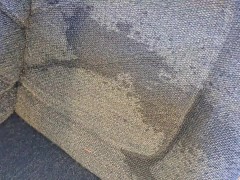 Final chair piss of the day and damage done