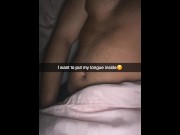 Preview 6 of Tinder Date wants to fuck Gym Guy on Snapchat