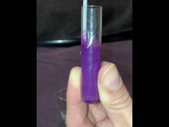 Cumplay—the grape Sunkist cum test tube experiment
