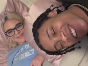 Preview 3 of pawg gets her fat ass clapped by her roommate lil d