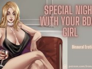 Preview 1 of Special Night With Your Birthday Girl ❘ Binaural Erotic Audio