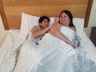 Stepmom Sharing Bed in Hotel Slideshow PT1