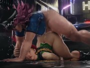 Preview 5 of Futa Poison Fucking Cammy White HARD In The Ass