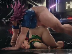 Futa Poison Fucking Cammy White HARD In The Ass