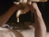 Cumming in mini sex doll