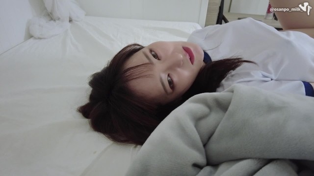 ブルマ美女がおまんこクパァ♡尻穴丸見えクリ電マオナニー（日本人素人、パイパン、個人撮影）