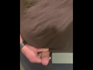 Teasing on the train. Third day of edging no cum just yet Day 3