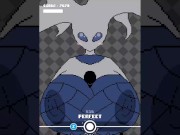 Preview 5 of BIG BUTT work for a BIG WHITE HOLLOW KNIGHT LADY in BEATBANGER