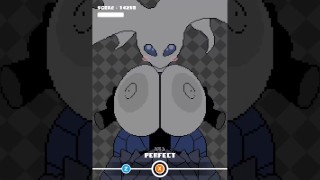 BIG BUTT Works In BEATBANGER For A BIG WHITE HOLLOW KNIGHT LADY