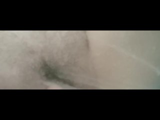 Large Labia Pussy Play with a Shower Head