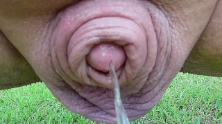 close up piss