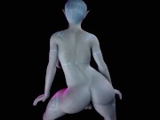 Preview 6 of Shemale Elf Shaking it | 3D Porn Music video