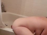Preview 5 of Bath tub fun.  I'll try anything once.