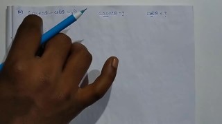 trigonometrie wiskundige vragen oplossen (Pornhub)