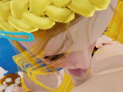 Zelda Anal Gangbang - Princess Peach & Bowsette Futa - 3d Cartoon Hentai