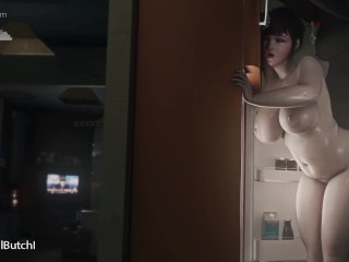 animation, big tits, general butch, big boobs
