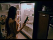 Preview 2 of Small Asian teen finds a late night snack  of cum (trailer) Milafaygo and Themindoftommy