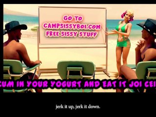 cei joi, cei food, closed captions, cumshot