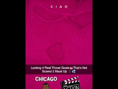 Zaddy Need A Real Throat Goat Chicago