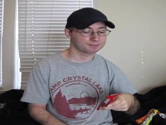 American Tries Umaibo Japanese Corn Puffed Snacks For The First Time