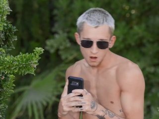 TRANS ANGELS - Bikini Clad Jade Venus Sunbathes By The Pool When Jade Comes In & Fucks Her Eager Ass