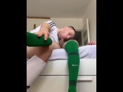 Preview 6 of Sucking each other after the match in our football socks