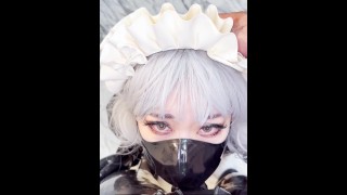 Rubber Maid Is Deepthroat Her Master 2