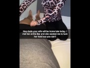 Preview 1 of Cheating wife fucks Guy after Bar on Snapchat Cuckold