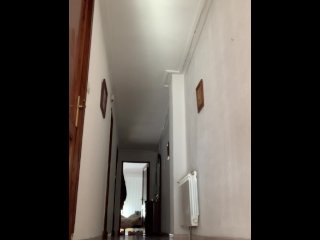 hot latina slut walked naked in the room and shaked ass