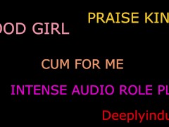 PRAISING YOU AS I BREAK YOU IN (AUDIO ROLEPLAY) DADDY DOM INTENSE SEXUAL AUDIOS GOOD PET TAKE ME