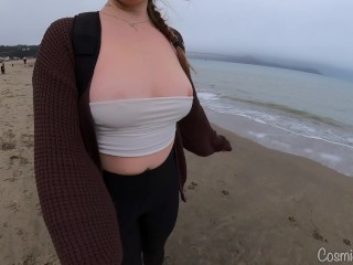 Oops!! My Tits won't stop Slipping out in Public exposed