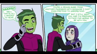 teen titans maladie de  pt.6 gangbang