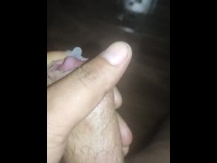 Sacando toda la leche, paja, chaqueta, jalada.