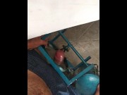 Preview 6 of Old GAS STOVE pumping with Spurts of Cum - CumBlush