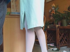 Doctor Nelly Risky CAM FETISH during working hours # Pussy Temperature increased as it got wet