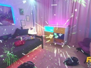Fake Hostel - extraordinary visit by two sexy intergalactic backpackers turns into hot threesome screenshot number 1