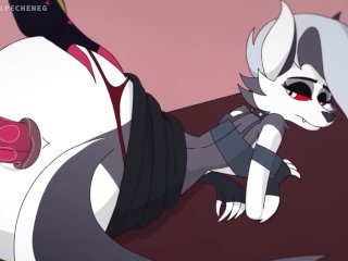 furry sex, loona, anime, animation