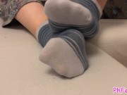 Preview 2 of Pov Smelly socks in your face