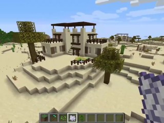 How to make a Desert Villa in Minecraft