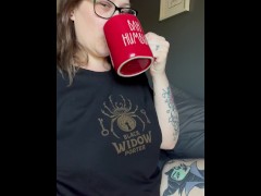 BBW stepmom MILF wake and bake 420 JOI your POV daddy