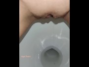 Preview 1 of Smooth Glossy Pussy Super Piss close up