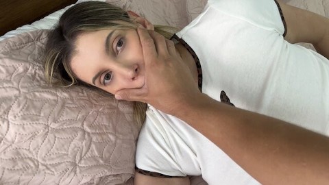 ahh ahh don't scream! stepdaughter gets fucked by her stepdad while she was taking a nap