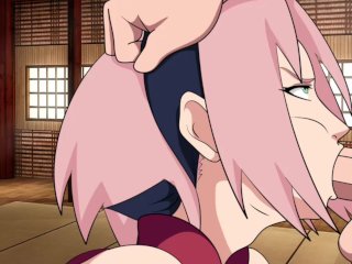 sakura and hinata, naruto hentai, boruto sakura, hentai