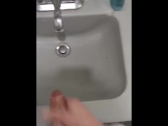 Getting hard in the shower then SPRAYING MY LOAD