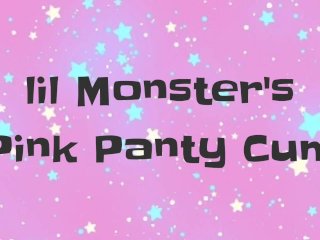 Ebony MILF rubbing her pussy in her pink panties - TRAILER