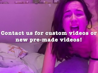 Insane ahegao slut makes him cum twice in 20 minutes