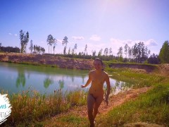 Nudism Adventures:Exploring Abandoned Lake